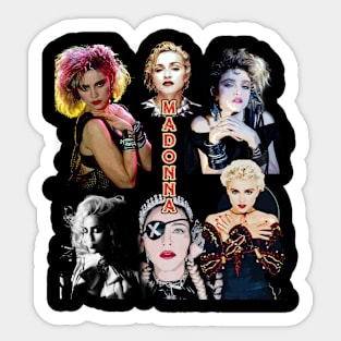 Living for Love Madonnas Fanatic Elegance Sticker